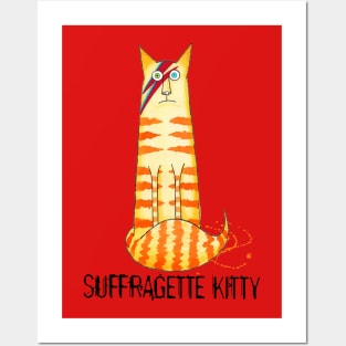 Suffragette Kitty Posters and Art